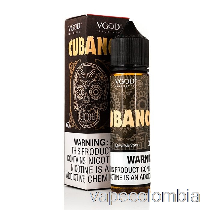 Vape Recargable Cubano - Vgod E-líquido - 60ml 6mg